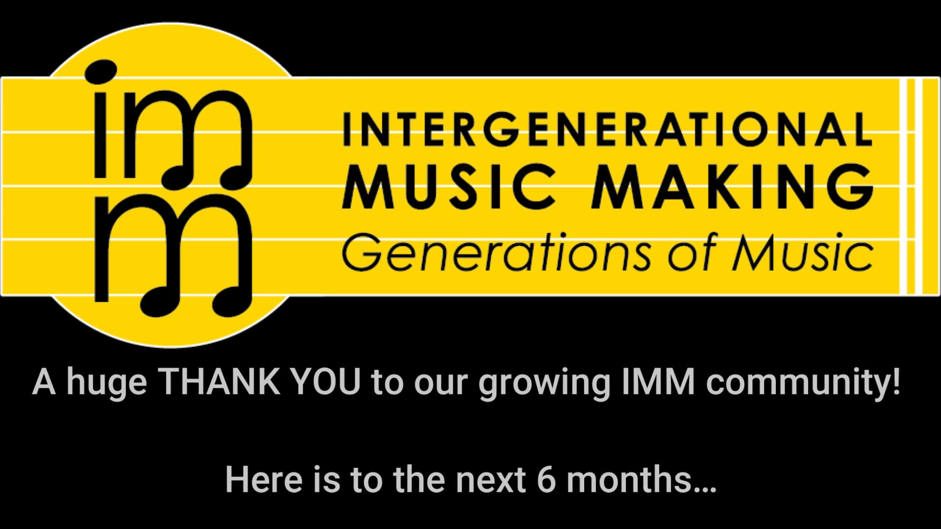 IMM Newsletter - A look back at the past 6 months.