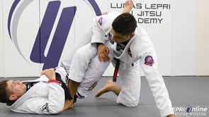 50/50 Guard Escape Using Berimbolo to Side Control or Back Take