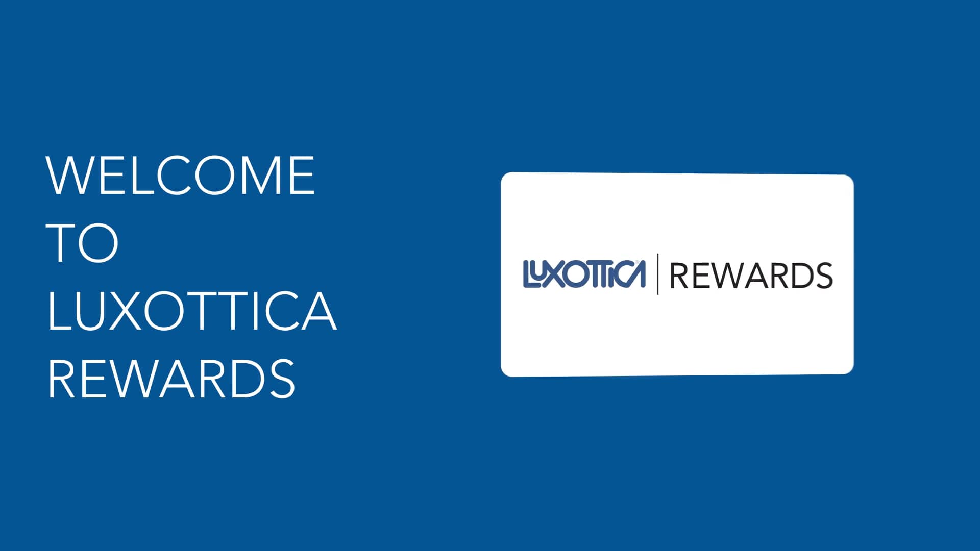 Luxottica Rewards Program Animation on Vimeo