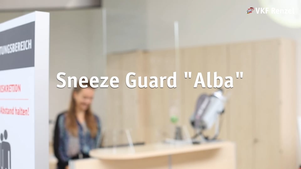 60-0605-7 Sneeze Guard Alba