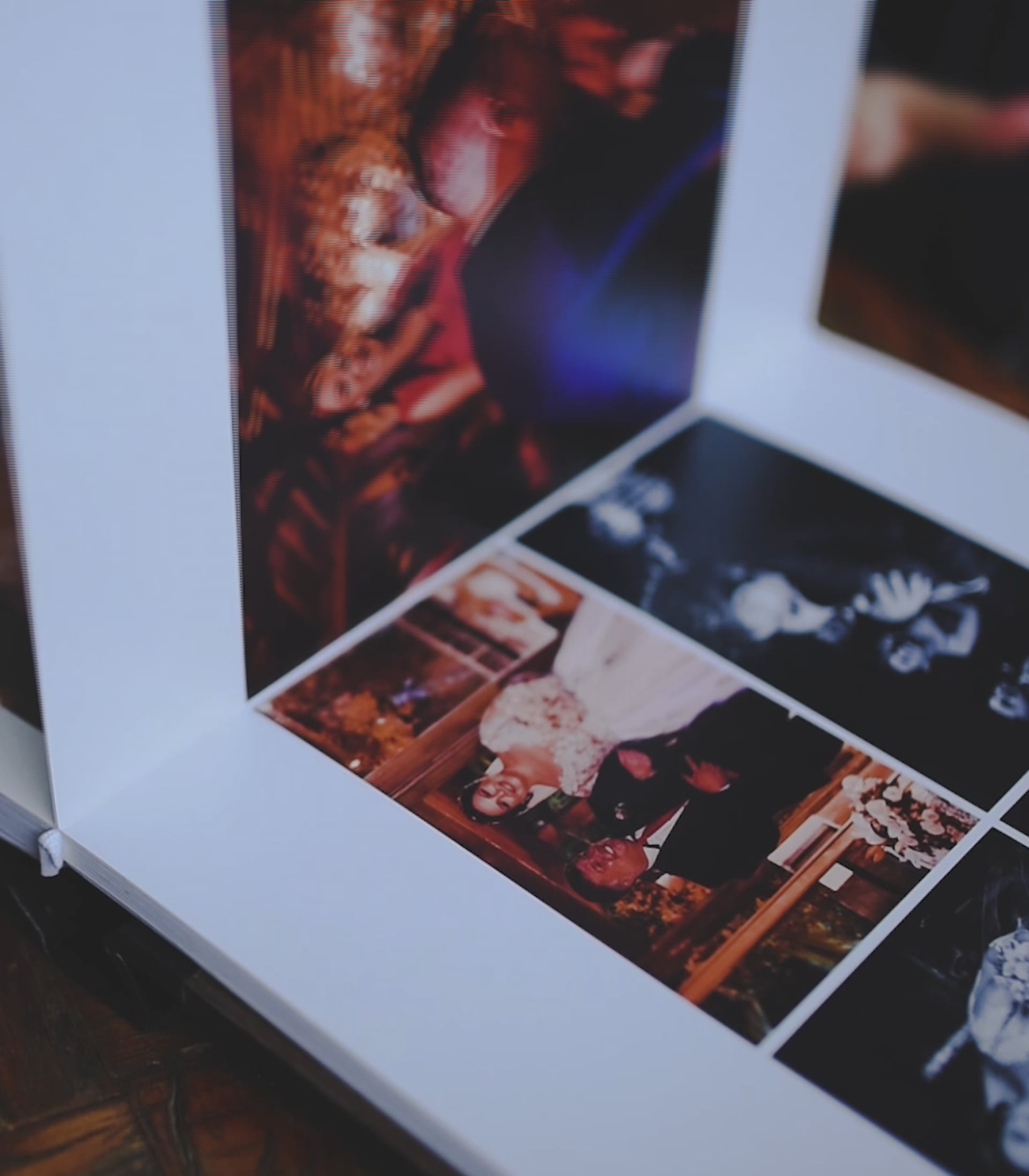 Ah, esse álbum de madeira...