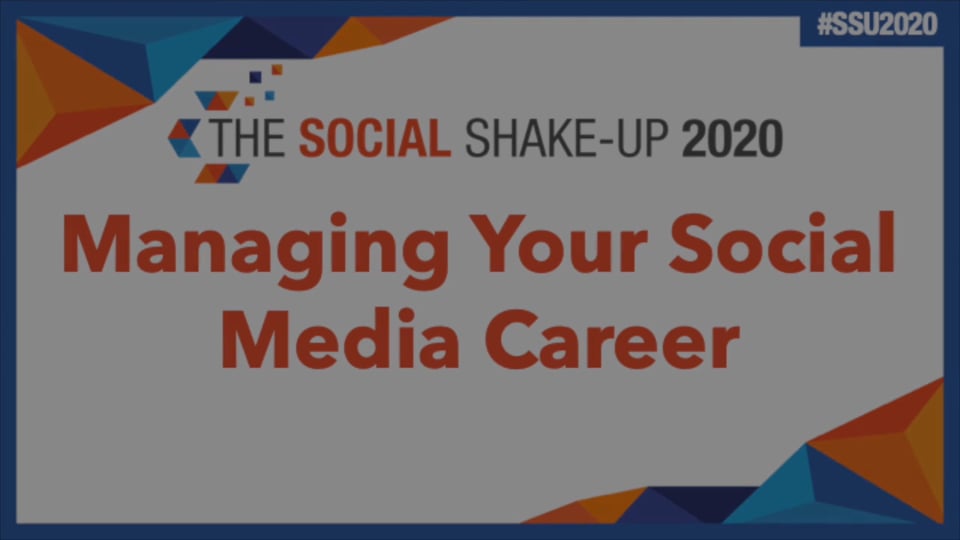 Managing Your Social Media Career