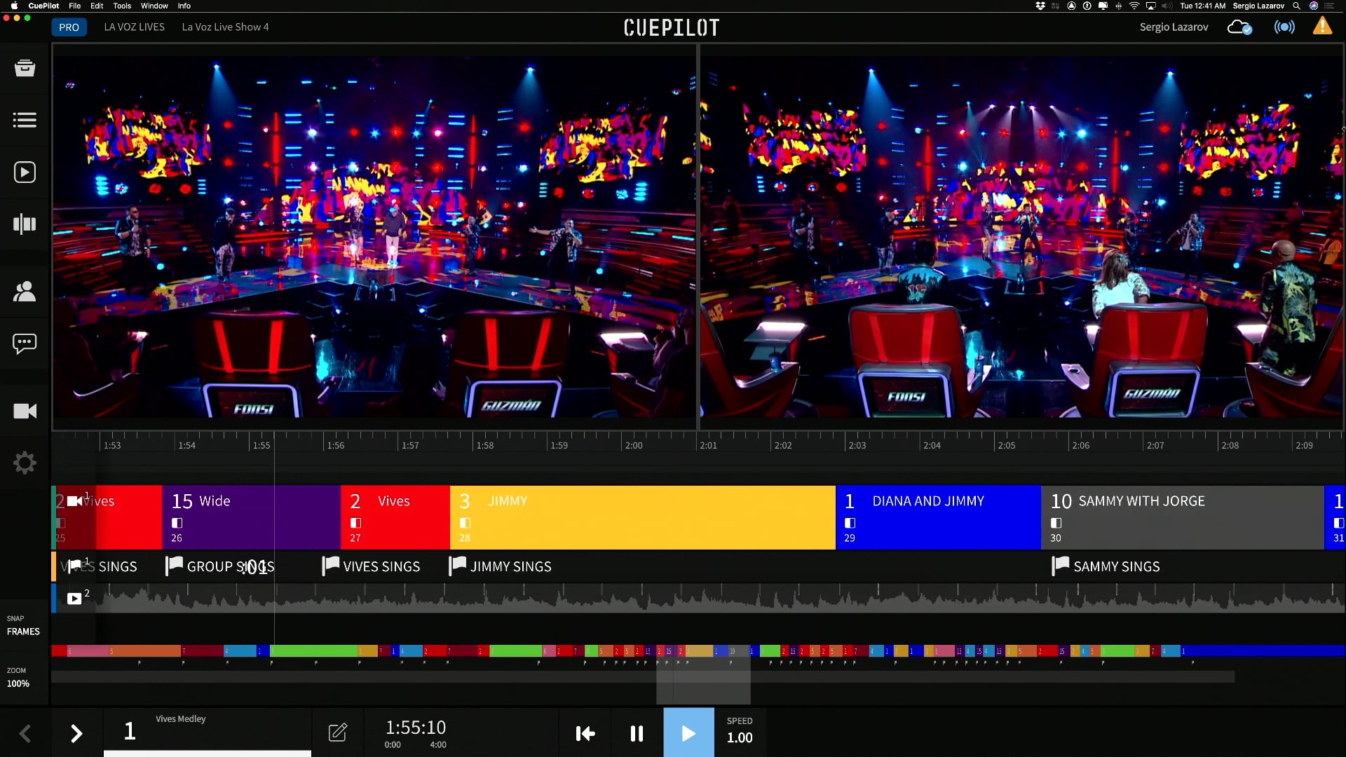 Team Vives Finale "La Voz 2" (Cuepilot)