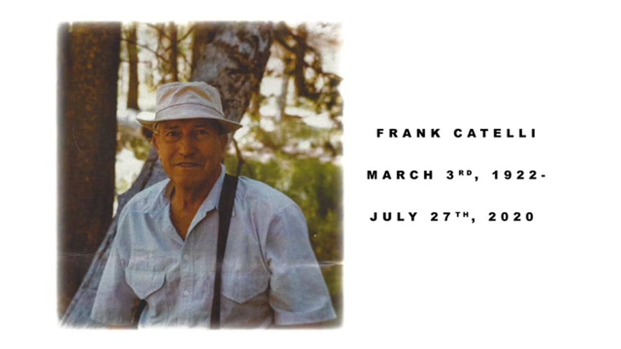 Frank Catelli Memorial with Military Honors at Riverside National Cemetery