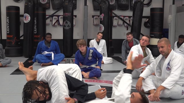 Arm Drag Arm Bar from the Guard