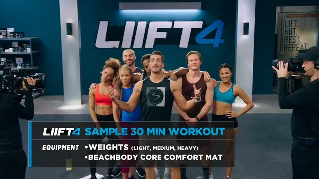 LIIFT4 Full Body LIIFT 50/50 (Free Sample Workout) on Vimeo