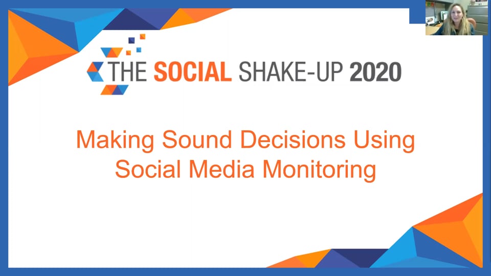 Making Sound Decisions Via Social Media Monitoring