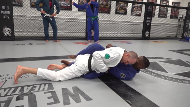 Passing & Escaping the Half Guard (Over Under on the Arms)
