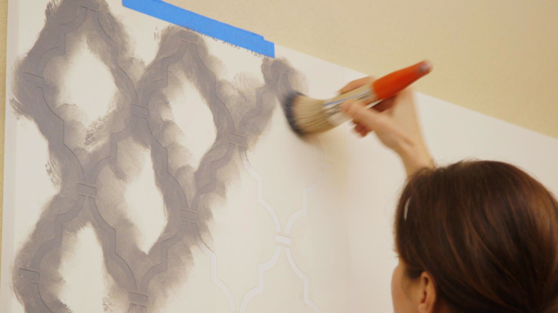 How to Stencil a Wall