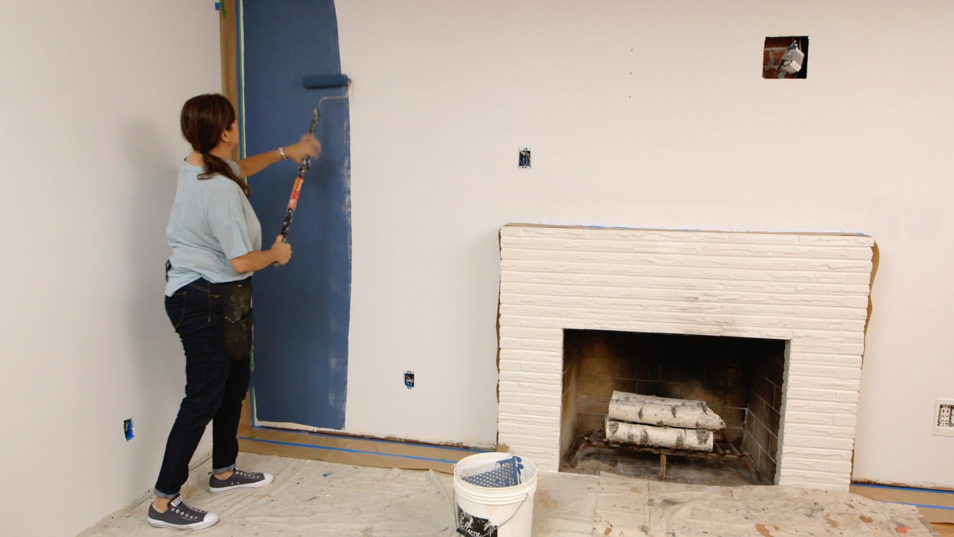 how long does wall paint need to dry before taping