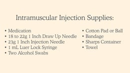 Steps to Self-Injecting HRT/GAHT for IM and SubQ Injections