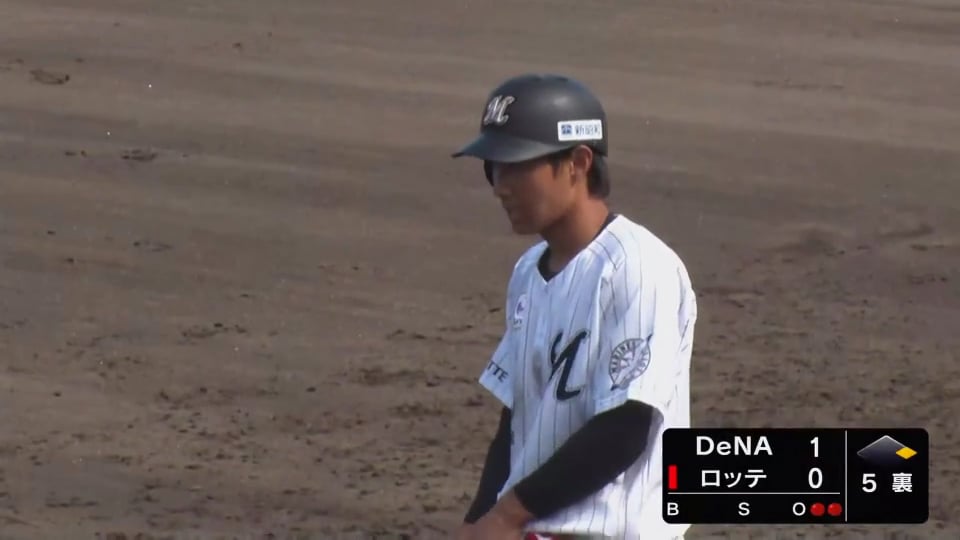 【ファーム】マリーンズ・藤原が3試合連続となる同点タイムリーヒット!! 2020/09/03 M-DB(ファーム)