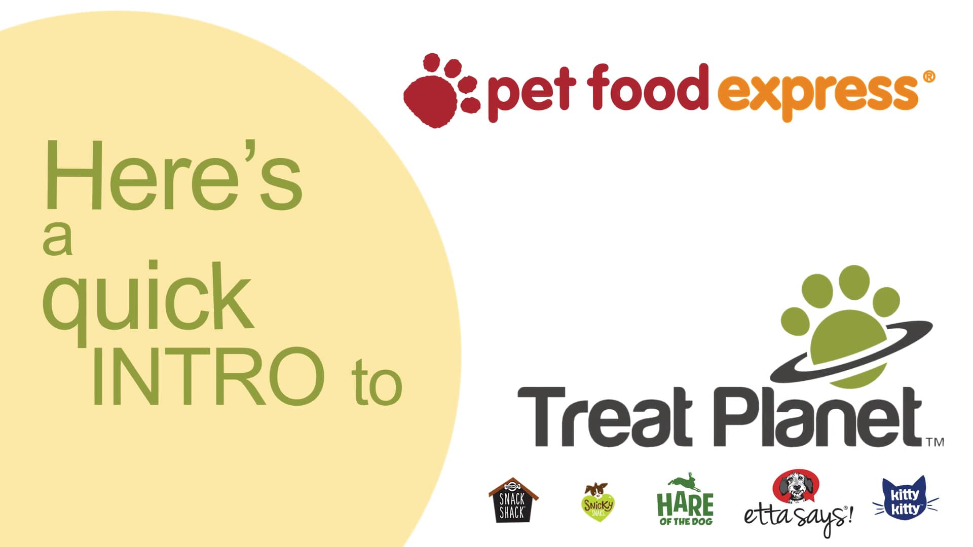 Treat Pet Food Express Brand Video for Store Associates on Vimeo