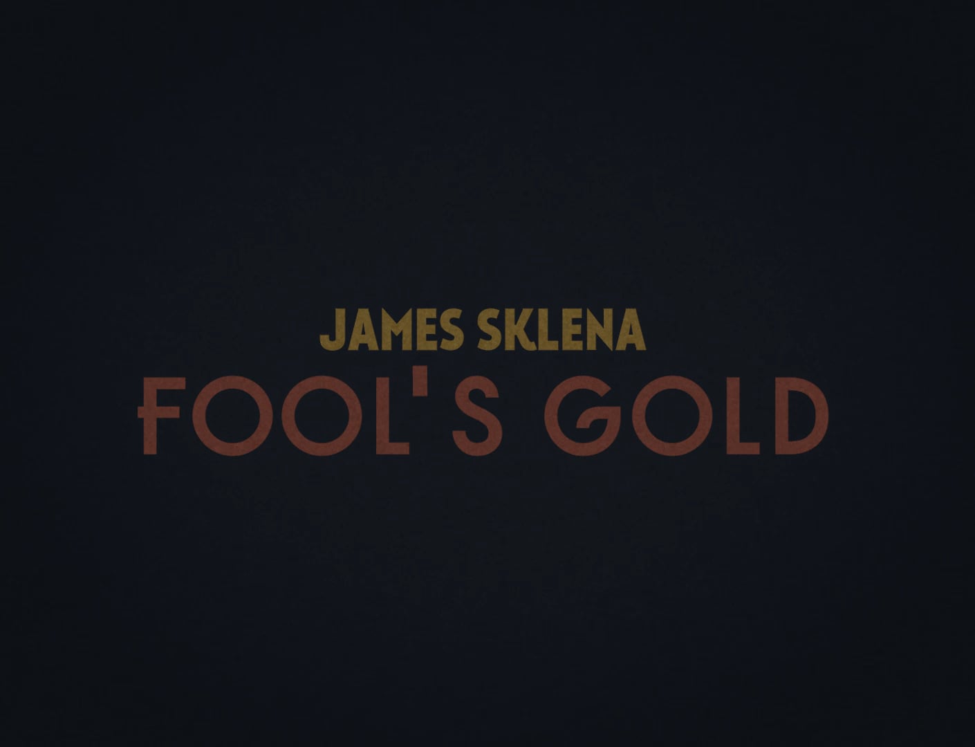 Fool's Gold Music Video on Vimeo