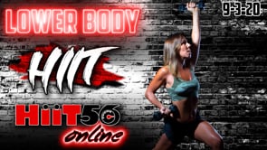 Hiit 56 | Lower Body | with Susie Q | 9/3/20