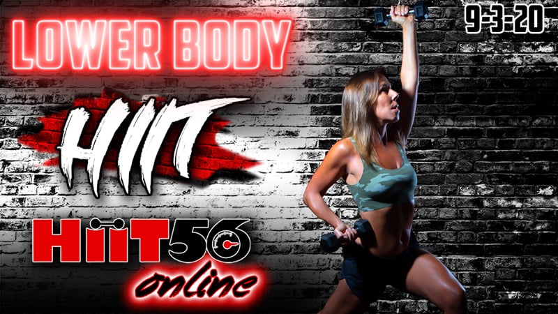 Hiit 56 | Lower Body | with Susie Q | 9/3/20
