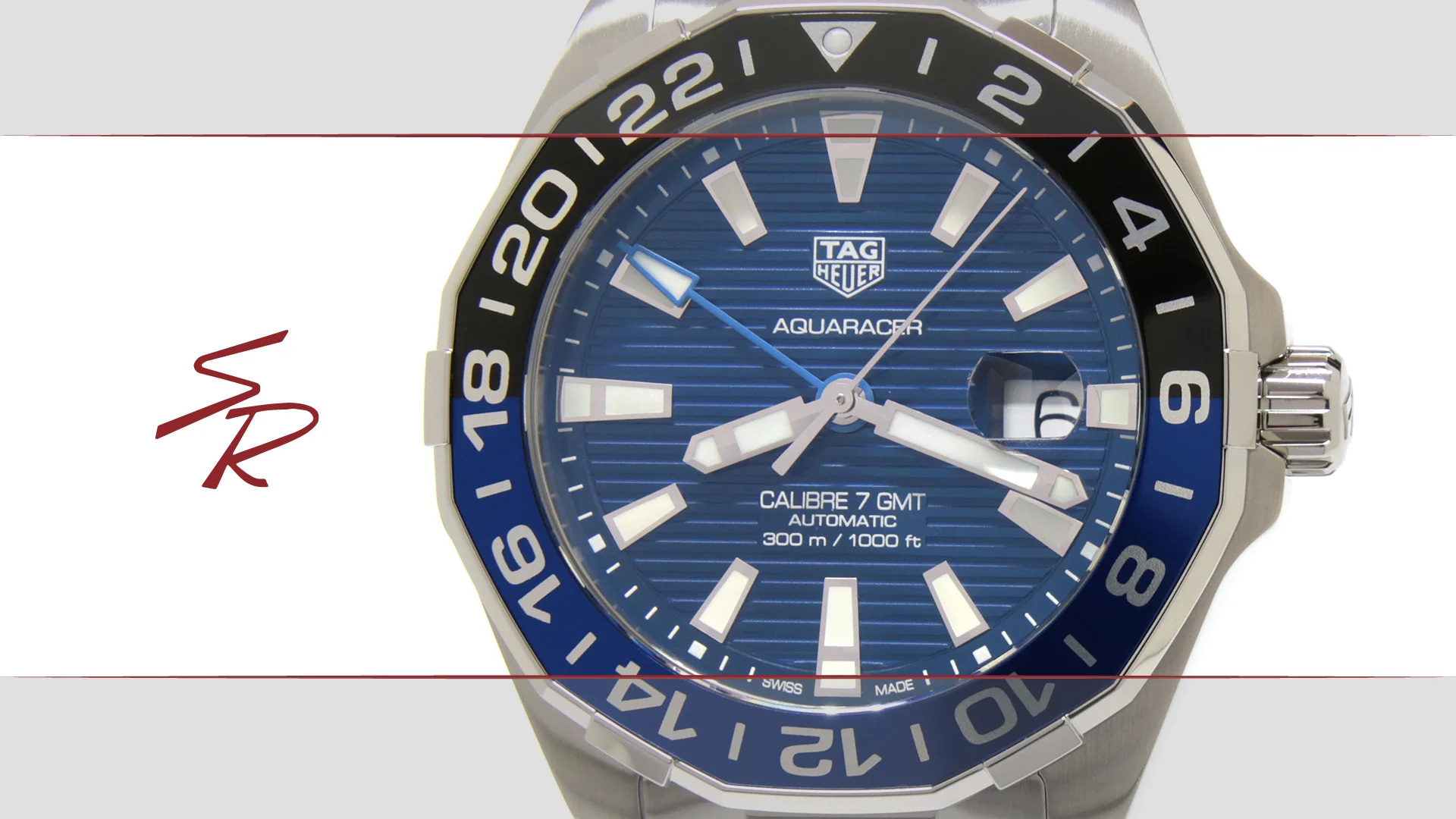 Aquaracer calibre 7 outlet gmt automatic