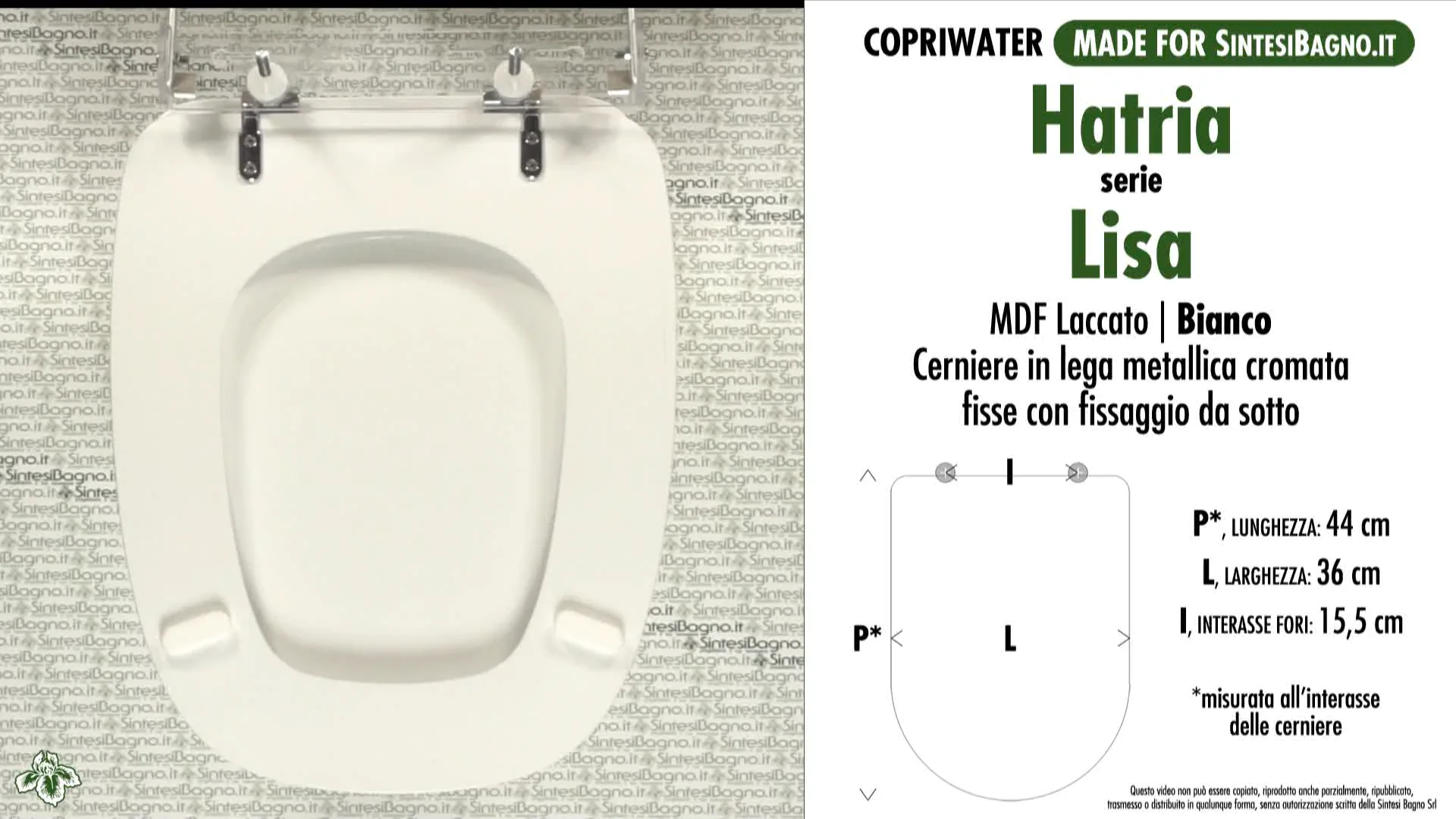 HYDRO HOME Abattant WC Maora HATRIA SPEA Compatible Avec WC En Bois