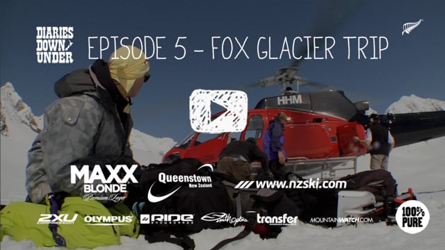 Diaries Downunder Episode 5 – Fox Glacier Heli Trip from WinterVolume