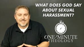What does God say about sexual harassment?