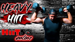 Heavy Hiit | with Renato “The Brazilian Hercules” | 9/3/20