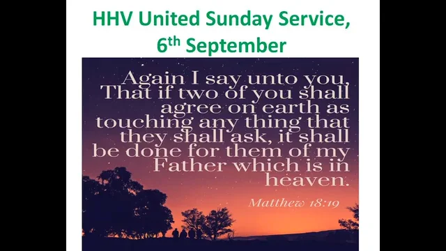 Service for Sunday 6th on Vimeo