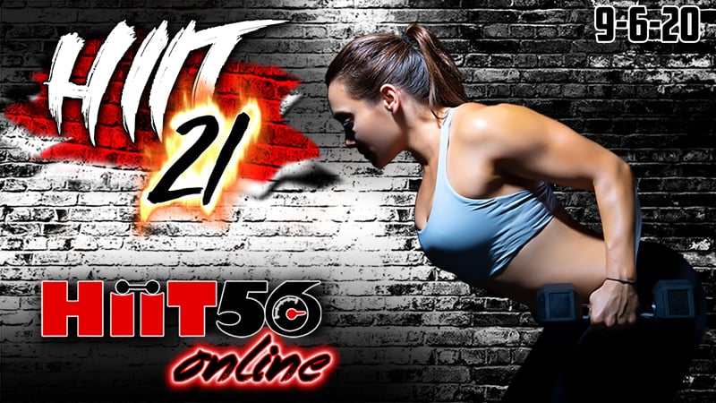 Hiit 21 | MASSIVE CALORIE BURNER | with Pam | 9/6/20