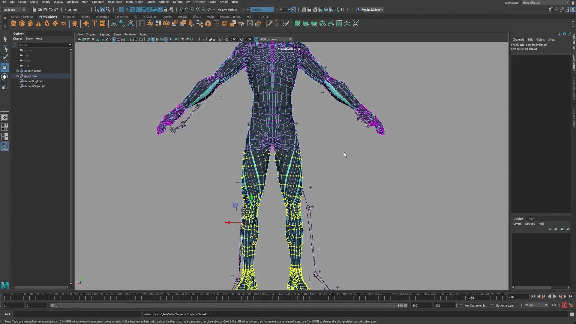Fitting Motion Capture Data to a Model