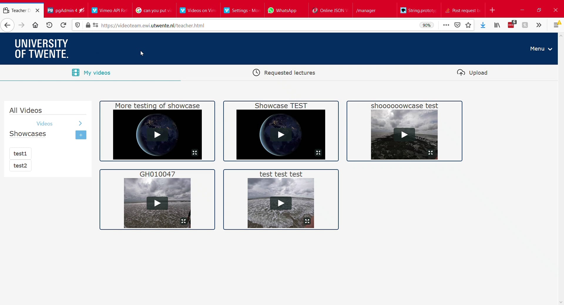 test on Vimeo