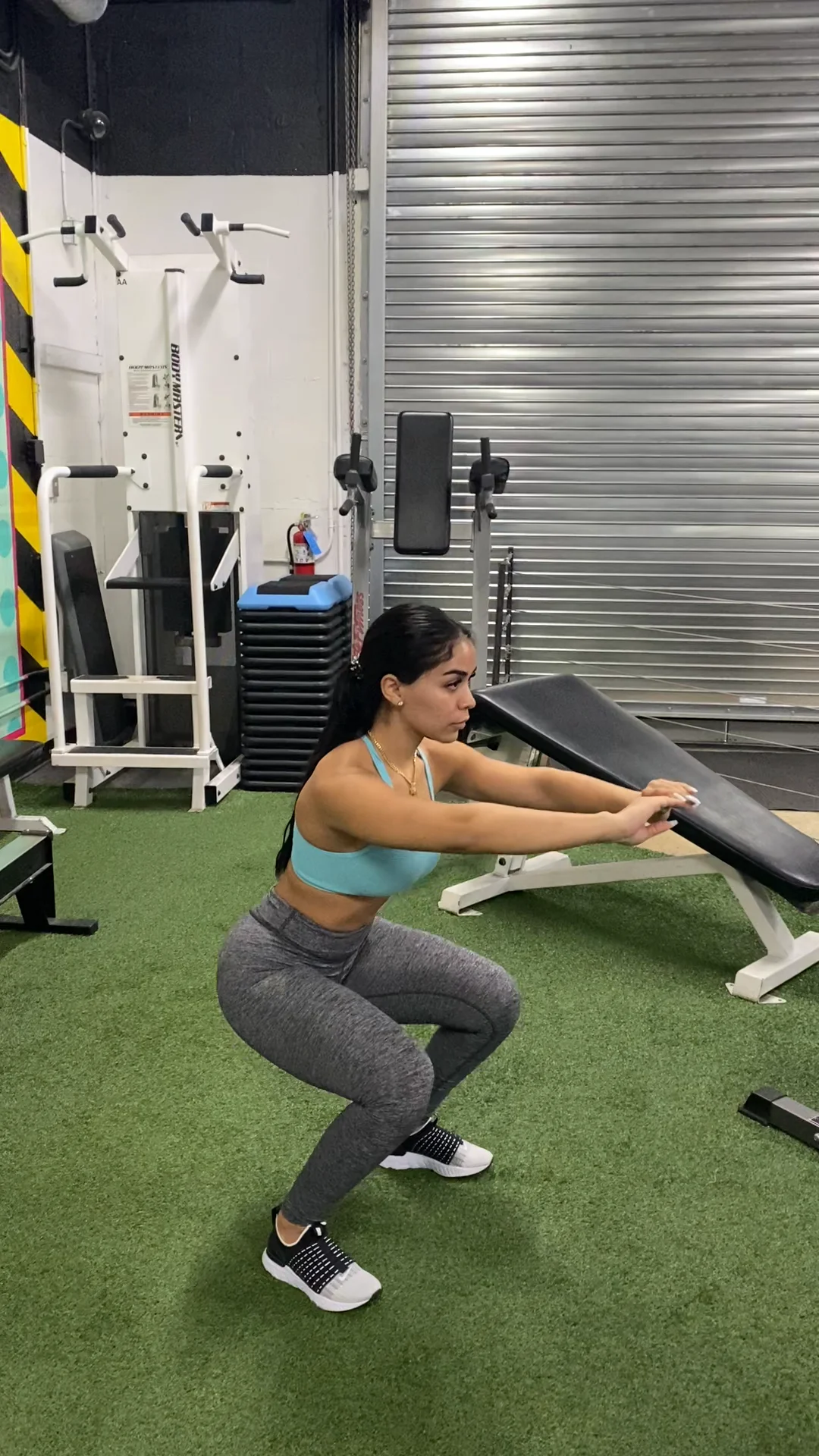 Plyo Surrender Squat-Soft Box Jump on Vimeo