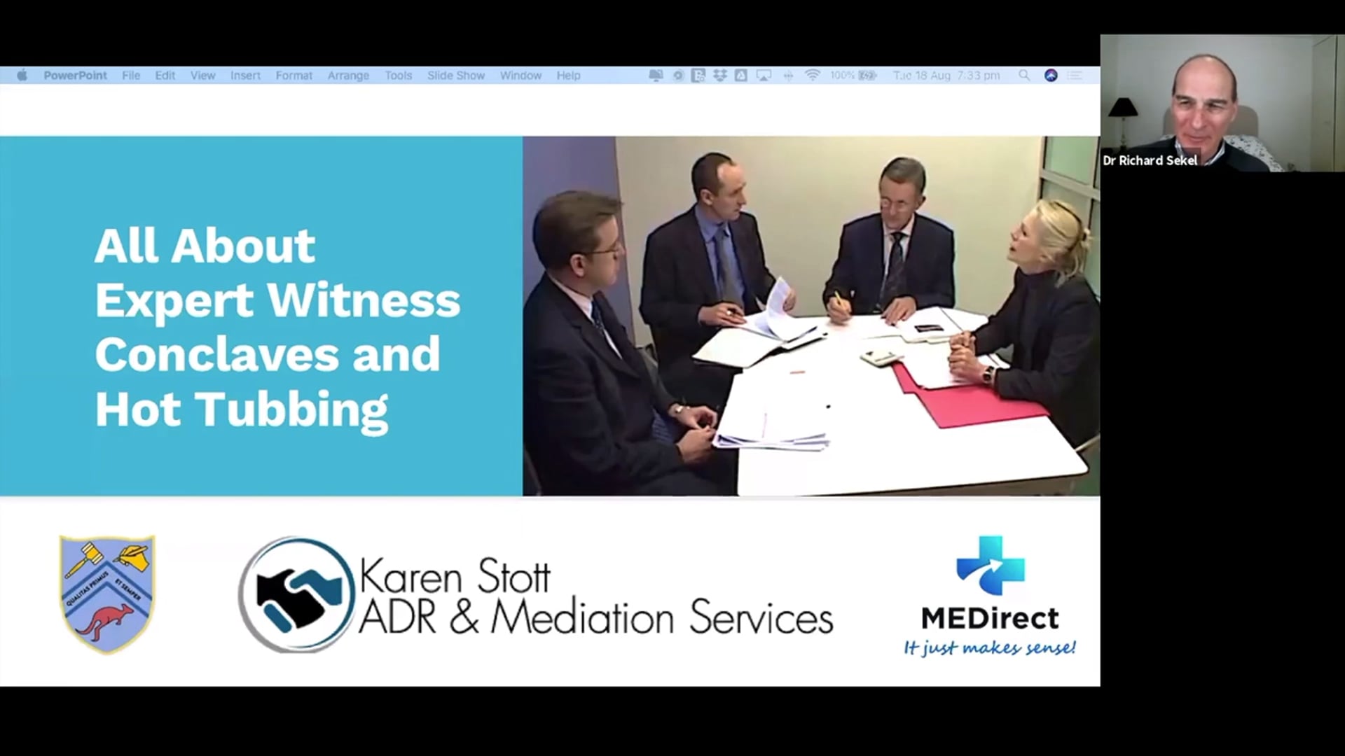 AMLC Webinar - All about expert witness conclaves and hot tubbing