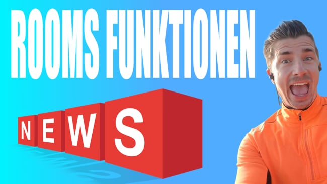 Neue Funktionen für Messenger Rooms