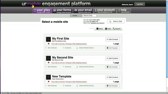 Video Tutorial - Create and Manage a Site on Vimeo