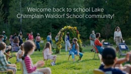 LCWS Water Bottle - Lake Champlain Waldorf School