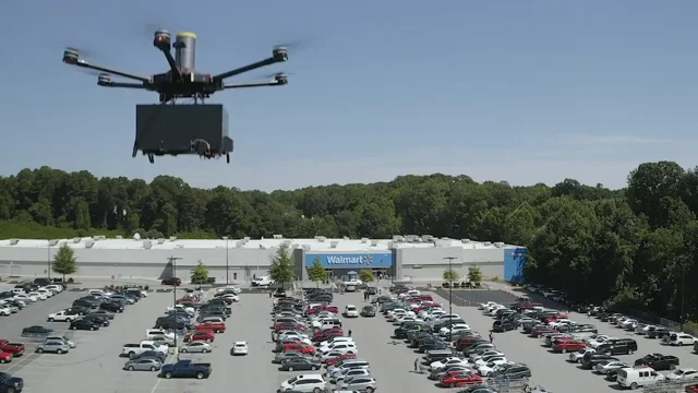 Walmart Delivering COVID-19 Tests Via Drone in North Las Vegas