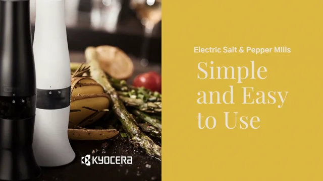 Epare' Electric Salt or Pepper Grinder