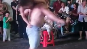 【面白い】高速人間ヘリコプター