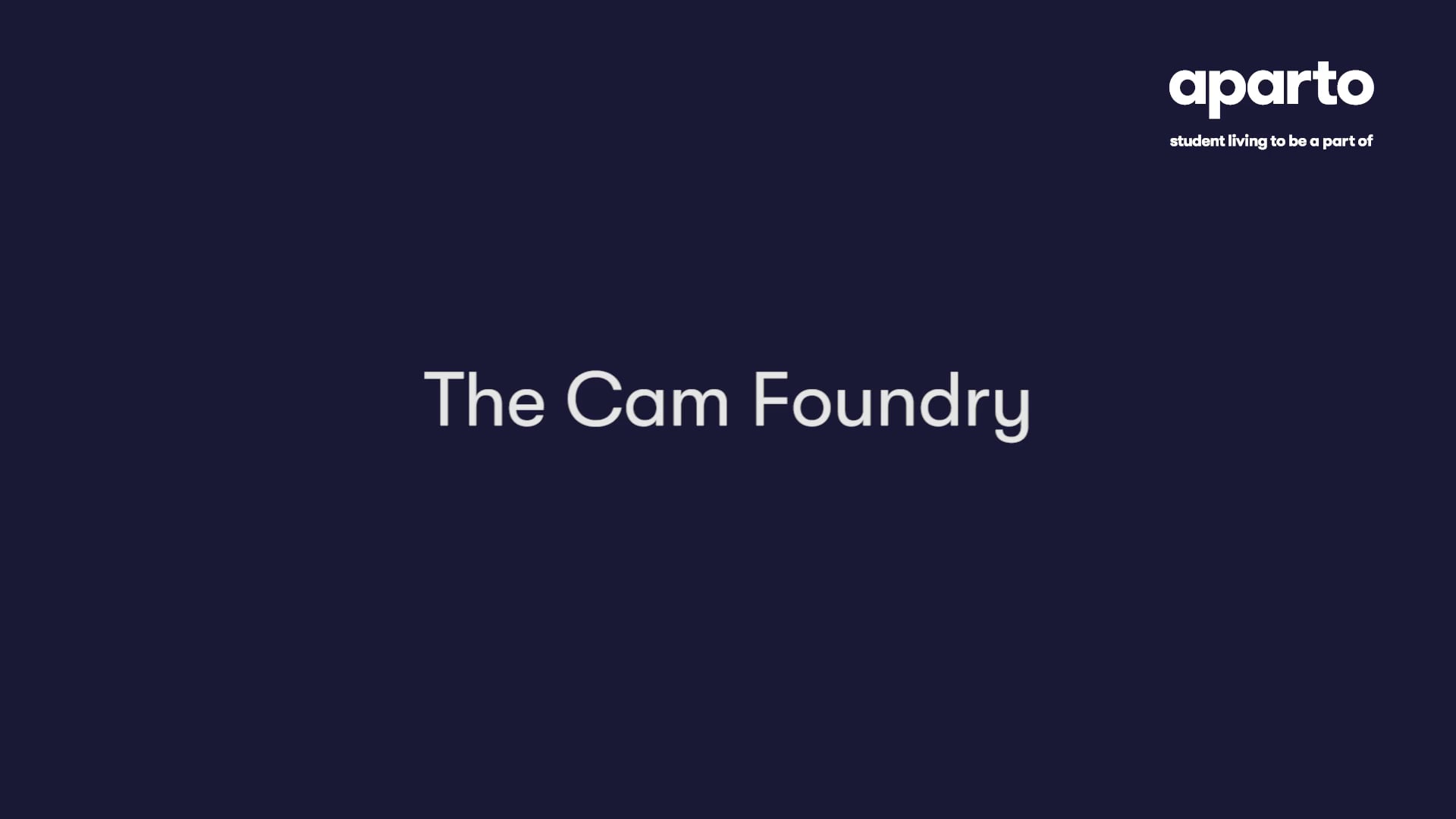 aparto - The Cam Foundry virtual tour on Vimeo