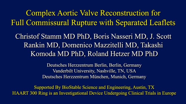 Traumatic Commissural Rupture