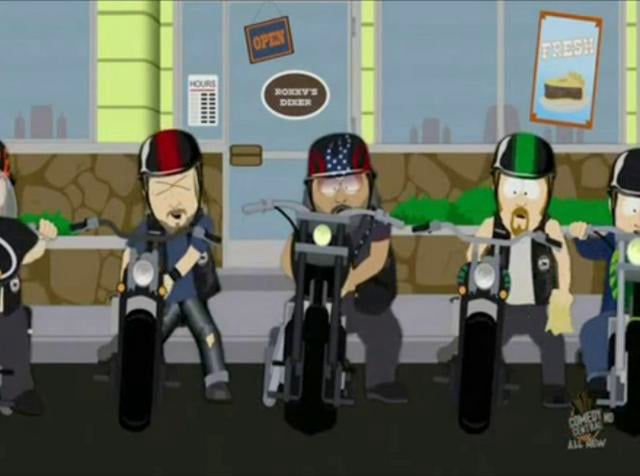 south park harley riders