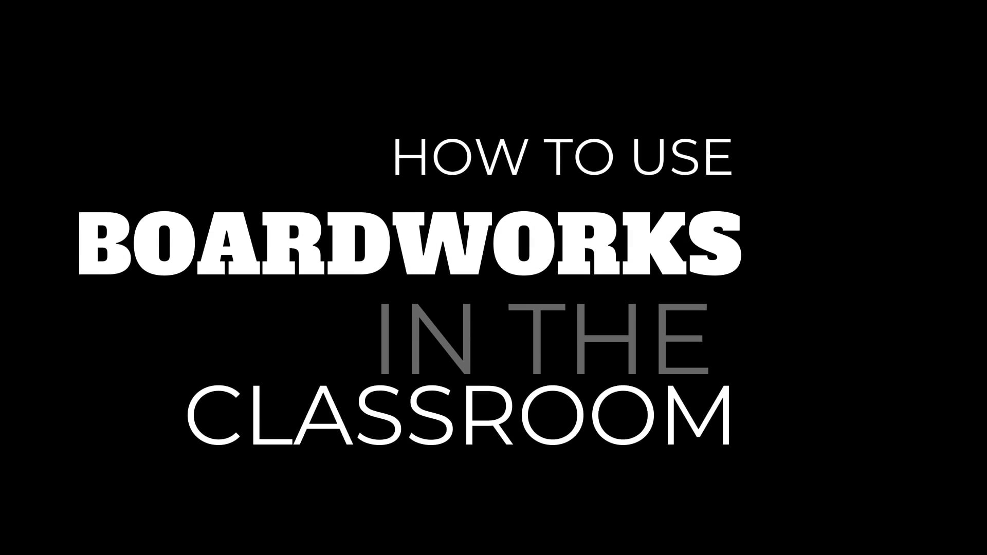 How to Use Boardworks in Classroom History on Vimeo