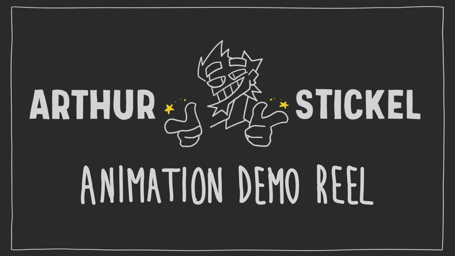 Arthur Stickel - Character Animation Demo Reel (2020)