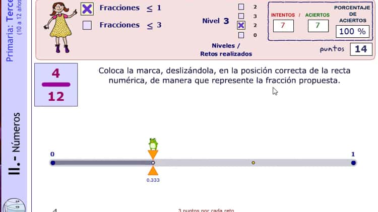 Estimación de fracciones. on Vimeo