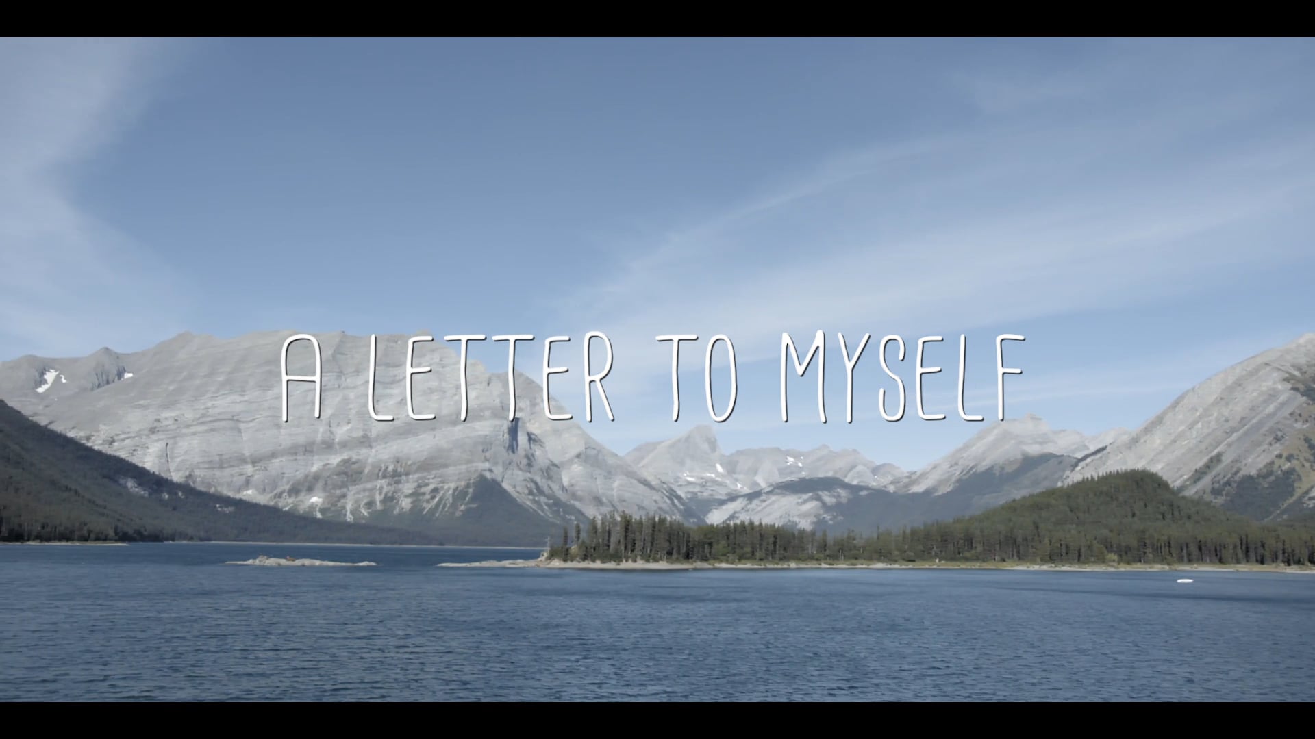Tim's Camps - Letter to Myself