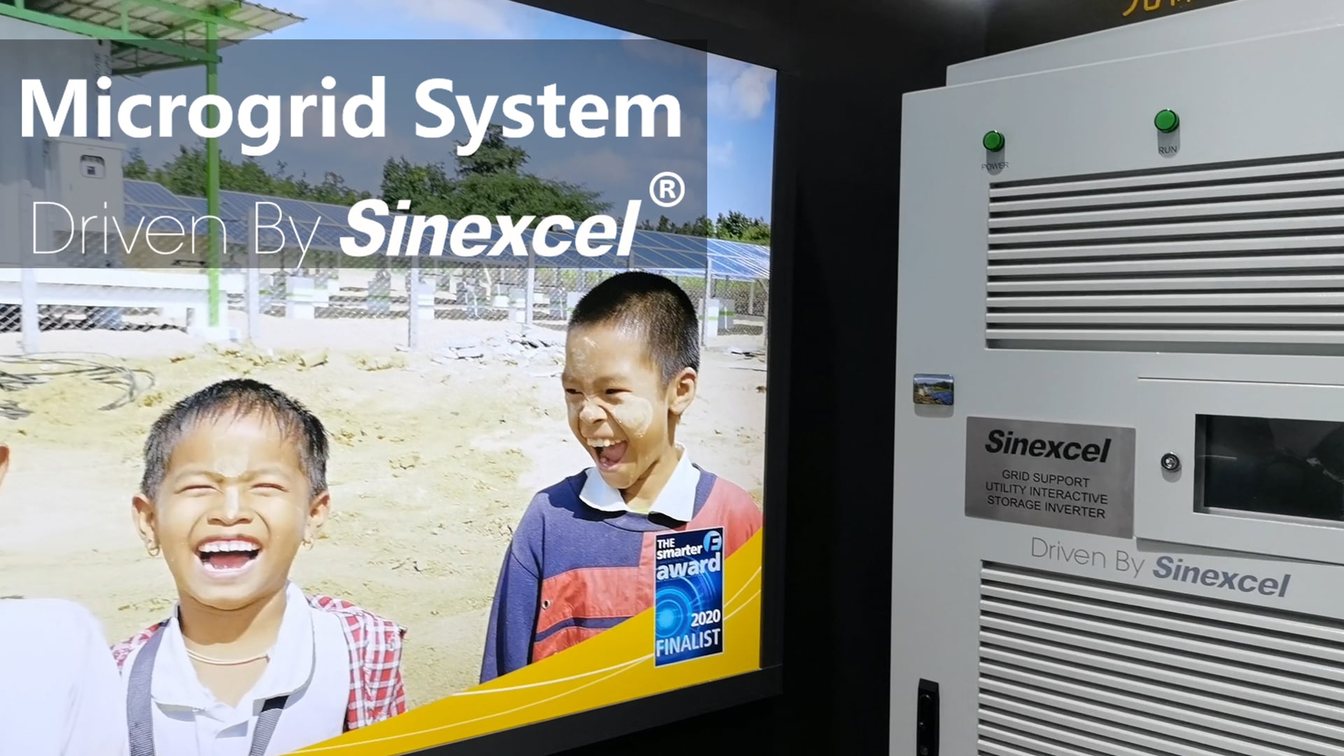Microgrid system driven by Sinexcel