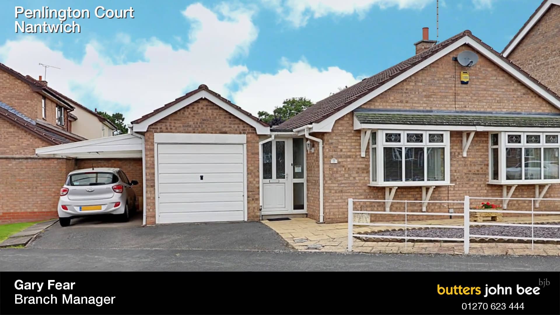 Nantwich, 3 Bed Bungalow in Penlington Court, Nantwich on Vimeo