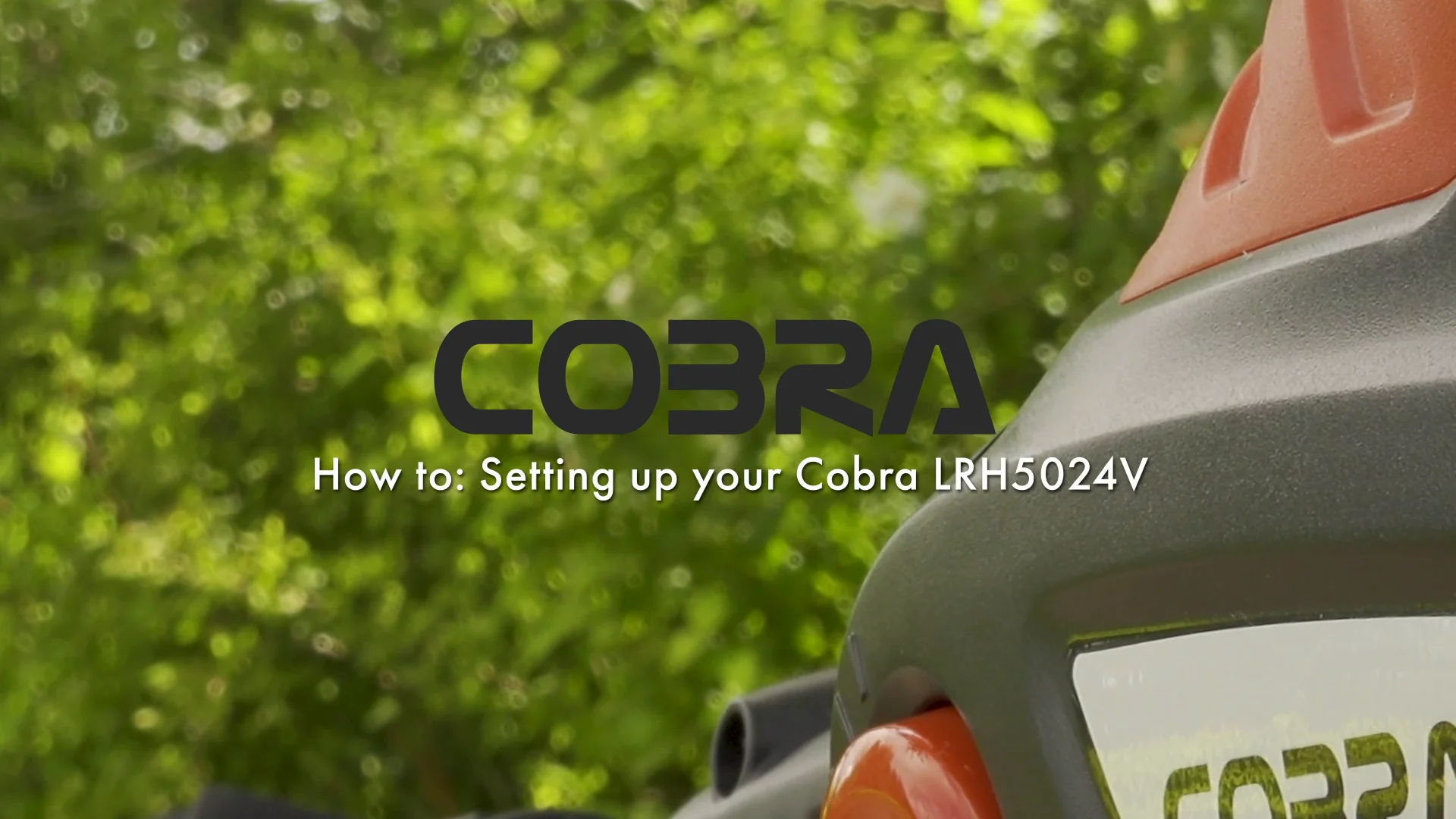 Cobra GettingStarted LRH5024V