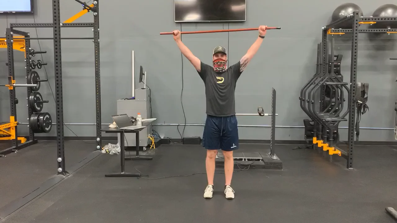 Dowel Shoulder Rotations