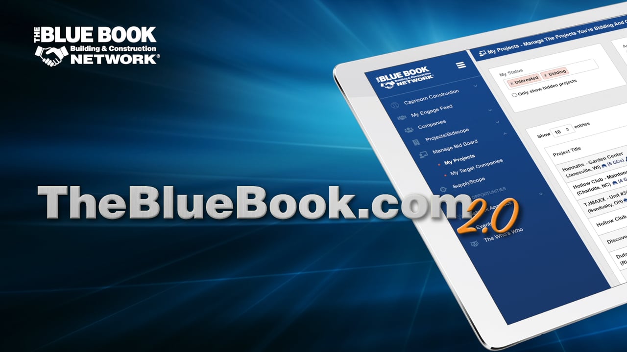 Welcome To The Blue Book Network 2.0 On Vimeo