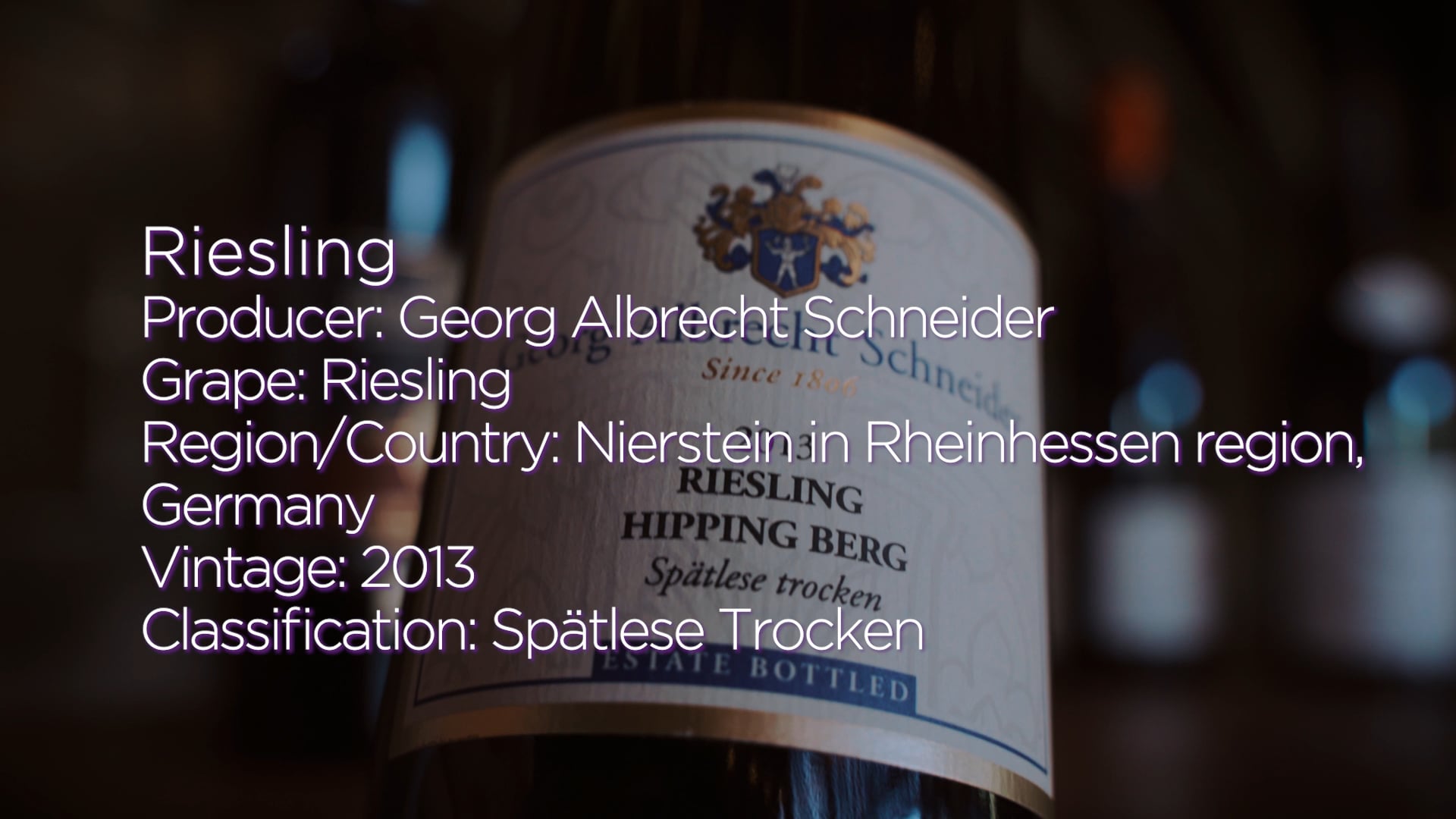 BEHIND THE LABEL: Schneider Riesling
